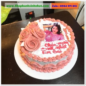 Bánh Sinh Nhật In Hình Ảnh - H633